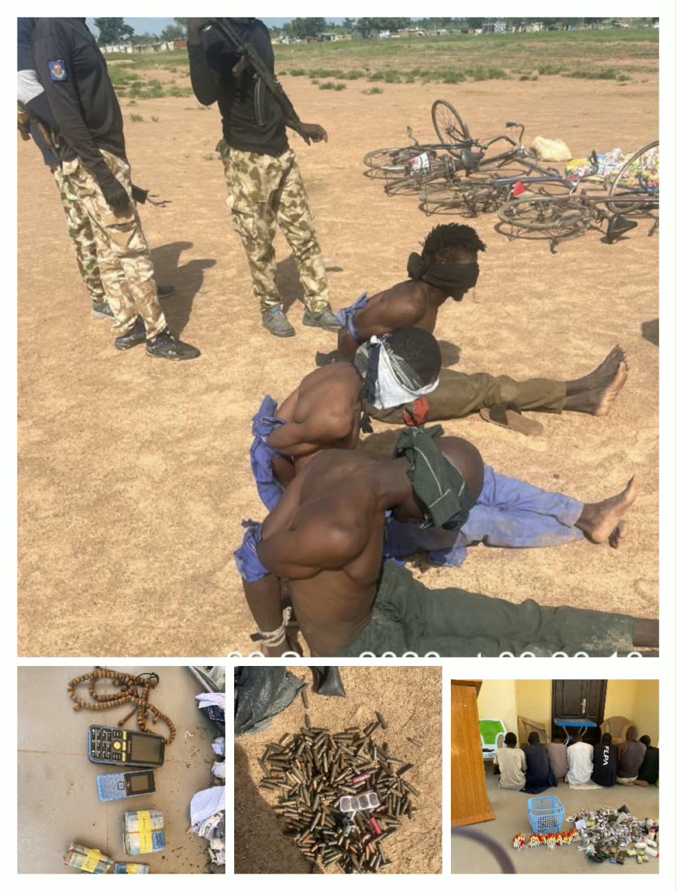 OPHK TROOPS FOIL TERRORIST MOVEMENT IN NIGHT AMBUSH, ARREST 4 AS 11 TERRORISTS SURRENDER