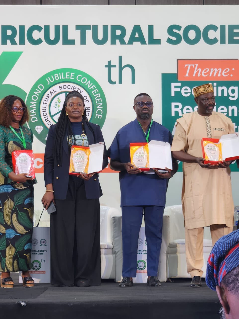 NIGER FOODS HIGHLIGHTS AGRICULTURAL TRANSFORMATION AT ASN CONFERENCE, RECEIVES AWARD 